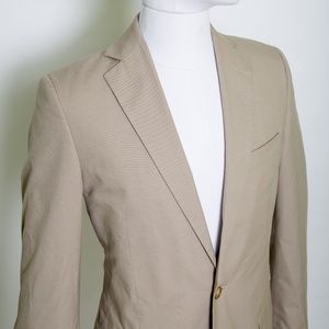 Tan Brooks Brothers Men's Sportcoat Blazer 40S